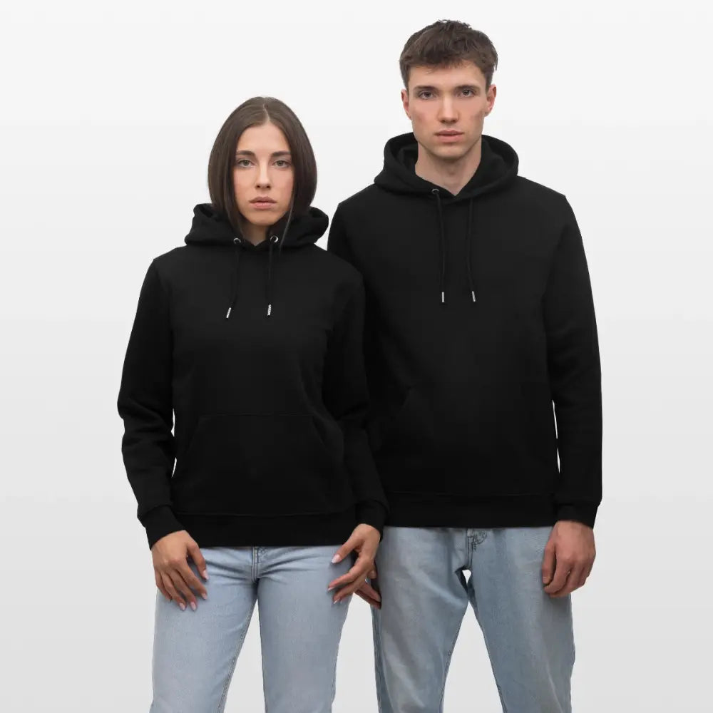 Stanley/Stella CRUISER Unisex Organic Hoodie - black