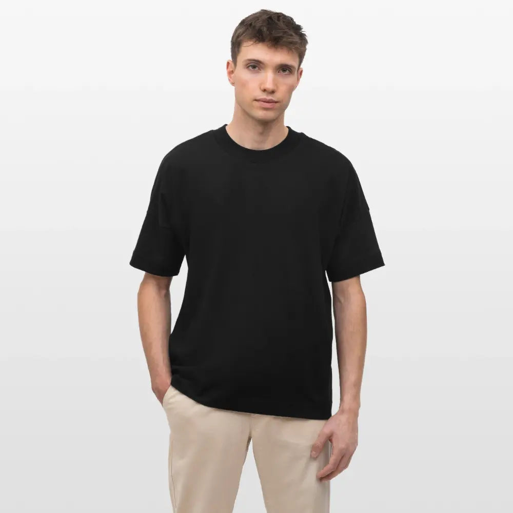 Stanley/Stella Oversized Unisex Organic T-shirt Blaster - black