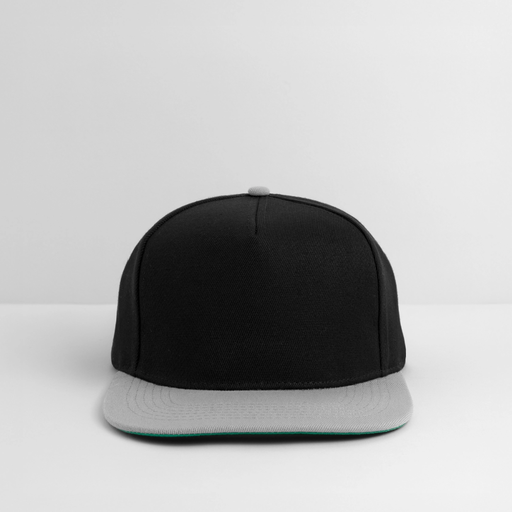 Snapback Cap - black/grey