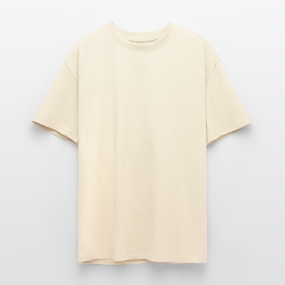 Men's Heavy Oversized T-Shirt - creme