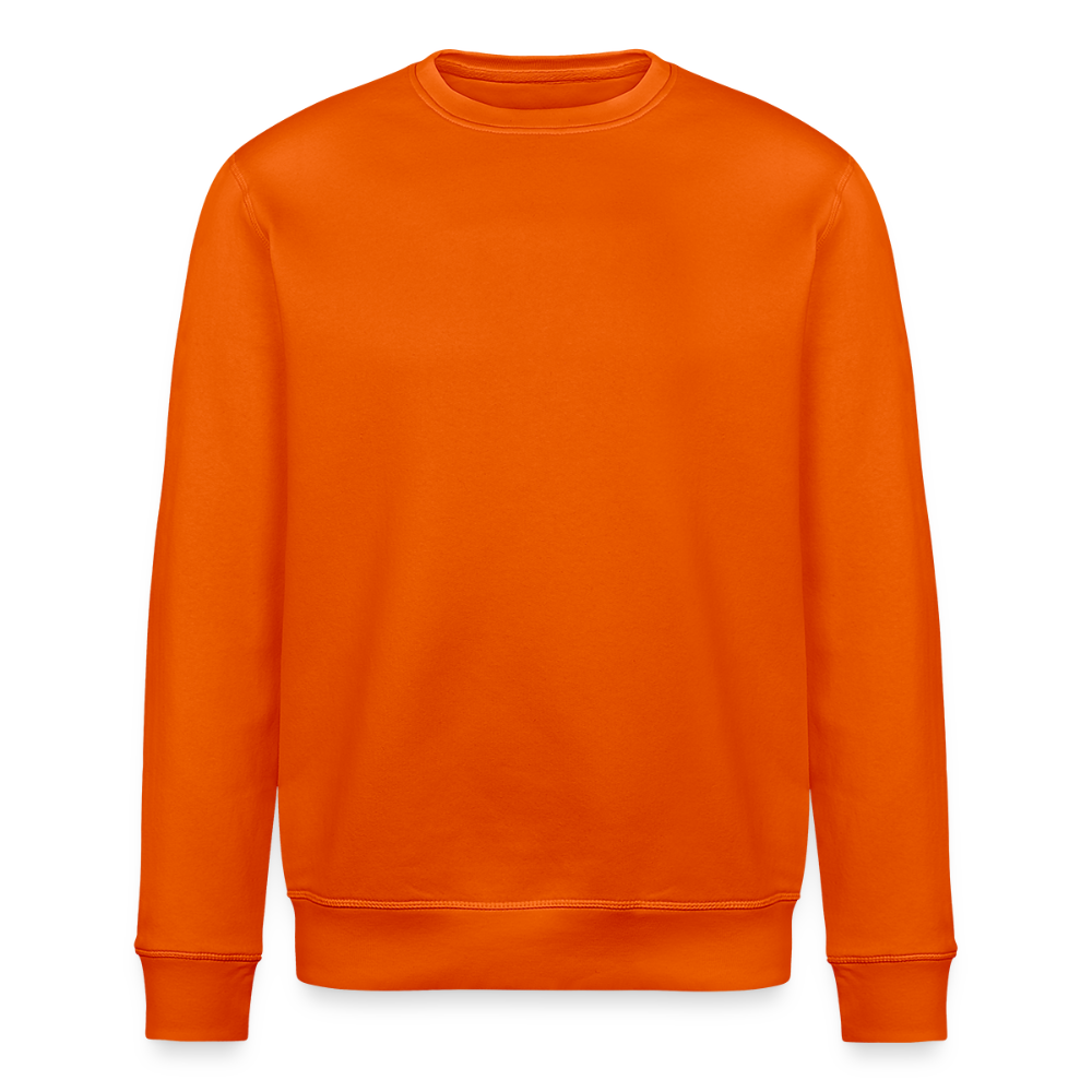 Organic Sweatshirt - bright orange
