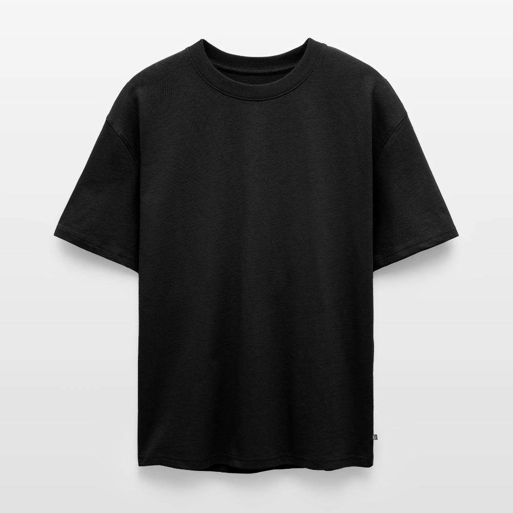 Men's Oversized Organic Tee - black