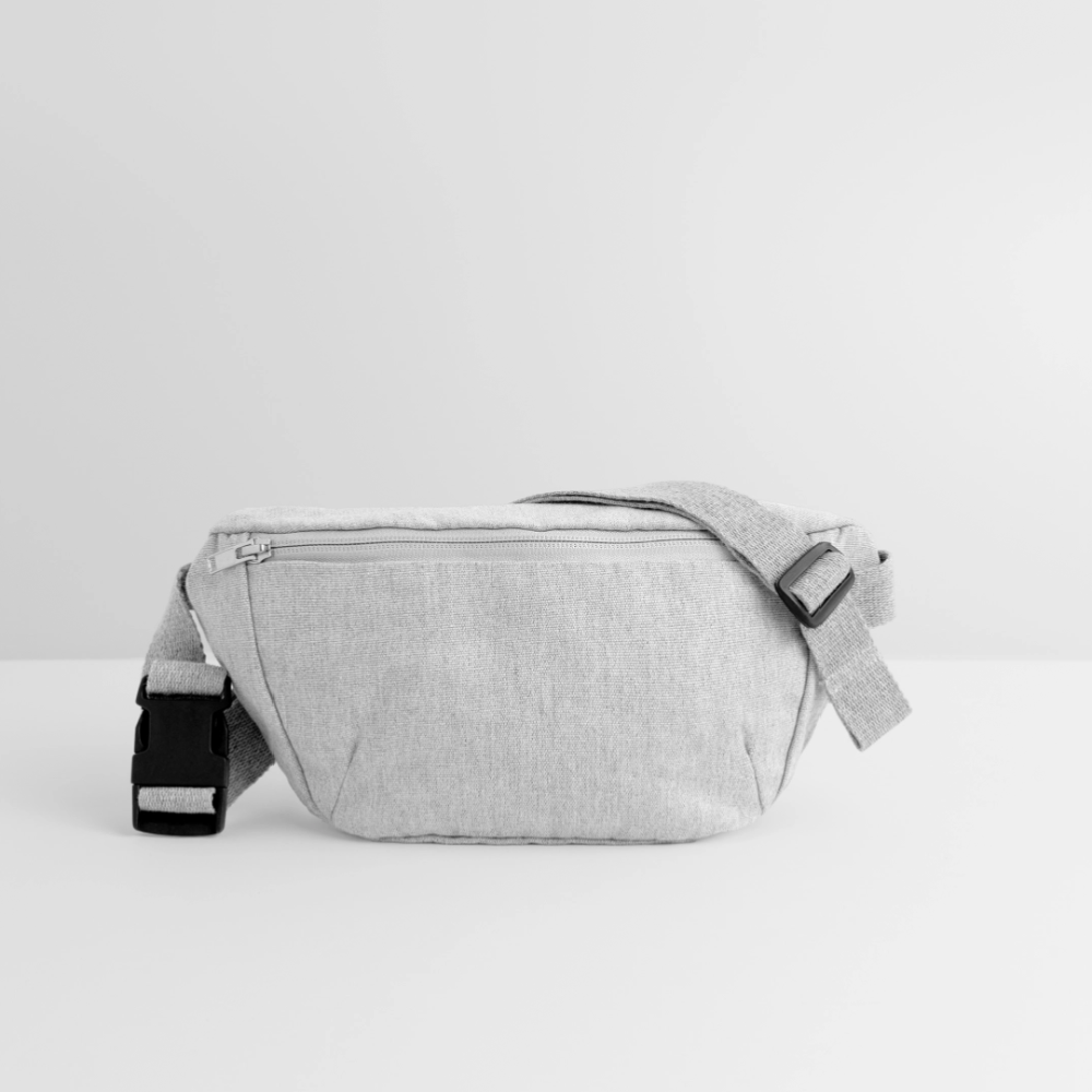Recycled Hip Bag - heather grey