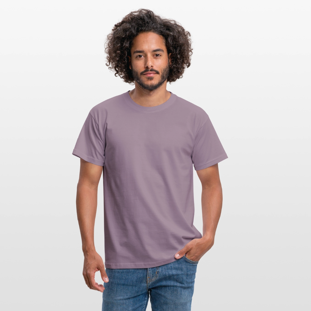 Basic Tee - purple-grey 