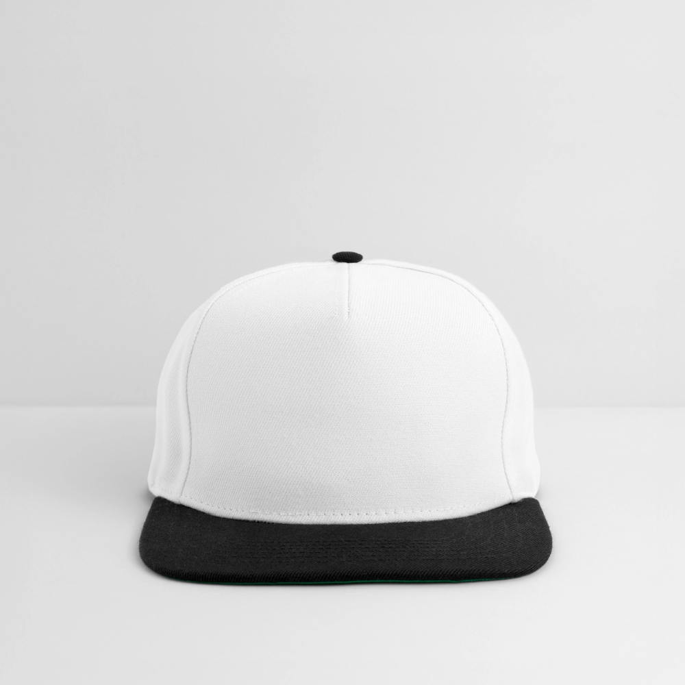 Snapback Cap - white/black