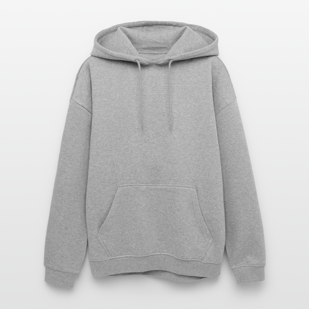 Men's Oversized Hoodie - heather grey