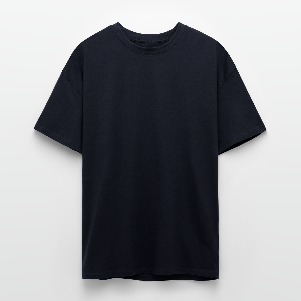 Men's Heavy Oversized T-Shirt - french navy
