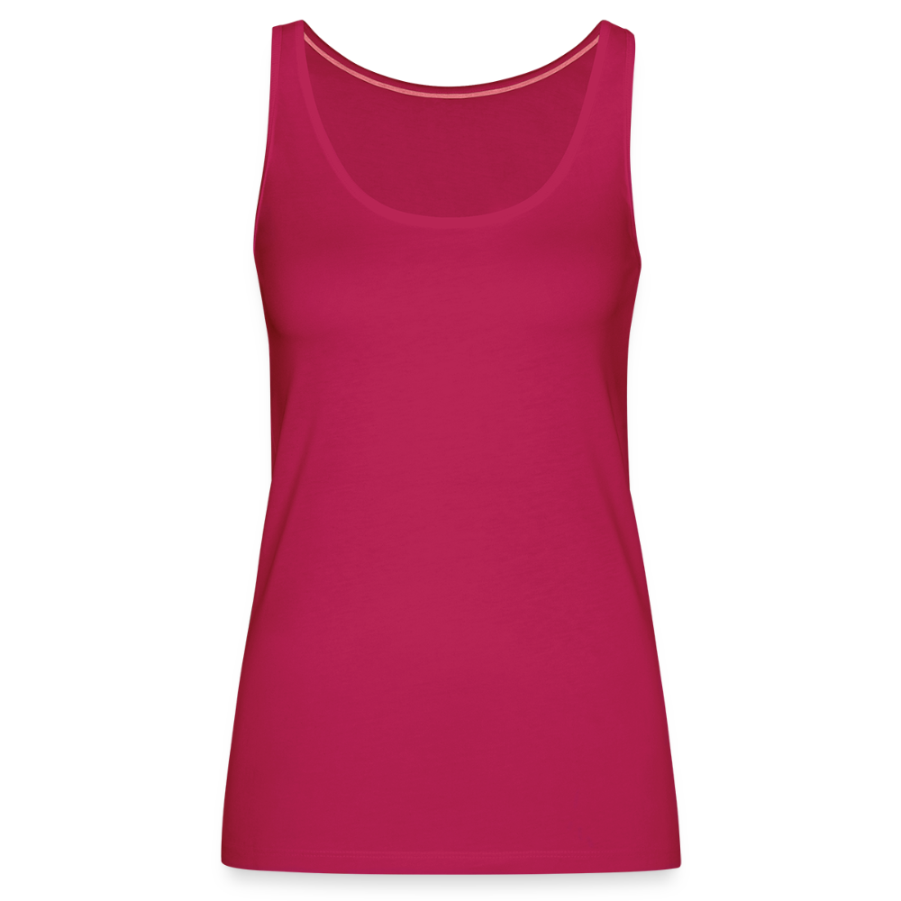 Women’s Tank Tee - dark pink