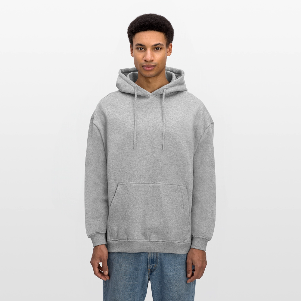 Men's Oversized Hoodie - heather grey