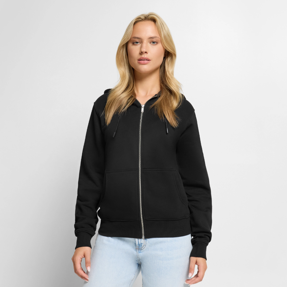 Men's Zip-Up Hoodie - black