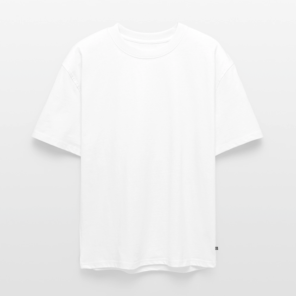 Men's Oversized Organic Tee - white