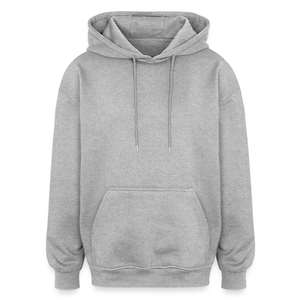 Men's Oversized Hoodie - heather grey