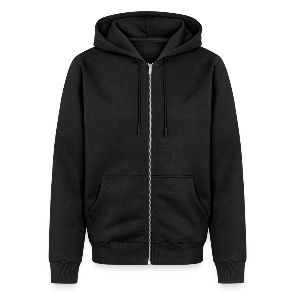Men's Zip-Up Hoodie - black
