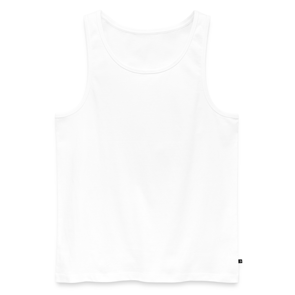Men’s Tank Top Tee - white