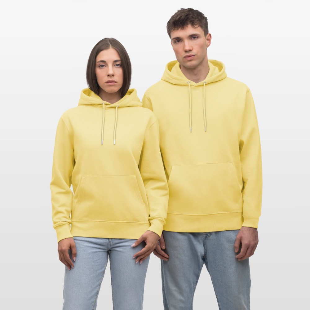 Unisex Organic Hoodie - viva yellow 