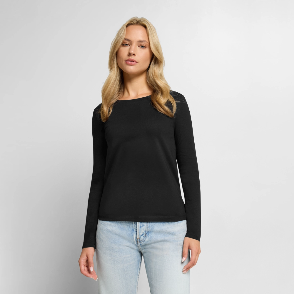 Women's Longsleeve Tee - black