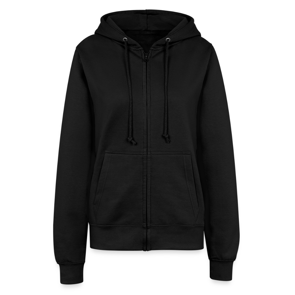 Women’s Zip-Up Hoodie - black