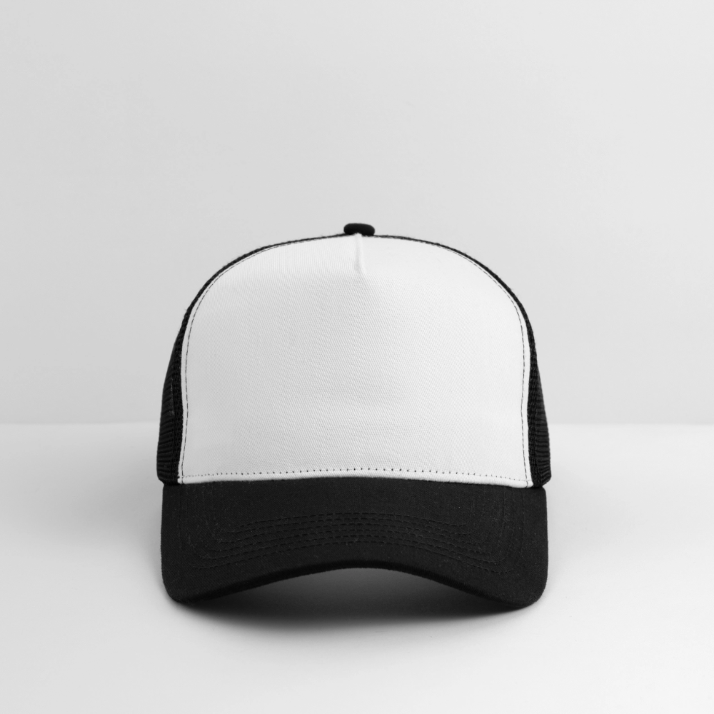 Trucker Cap - white/black