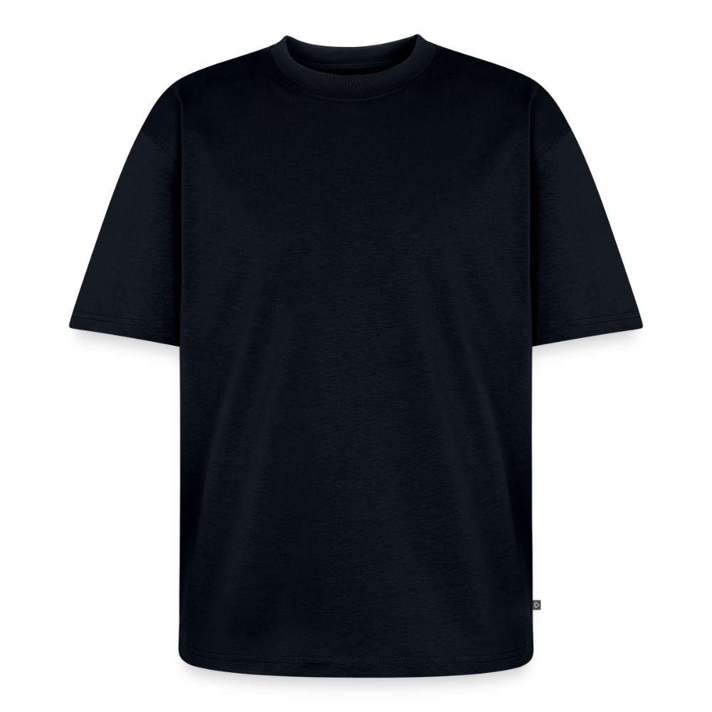 Men's Oversized Organic Tee - navy