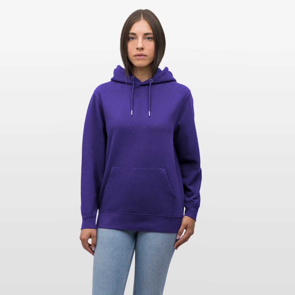 Unisex Organic Hoodie - purple love 