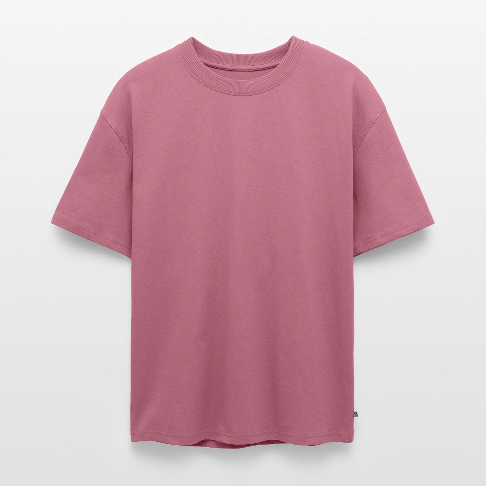 Men's Oversized Organic Tee - mauve