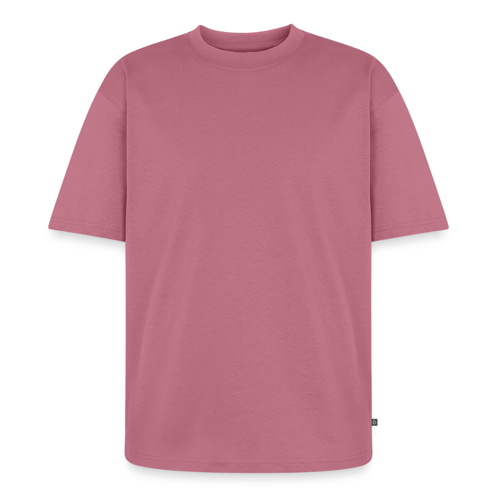Men's Oversized Organic Tee - mauve