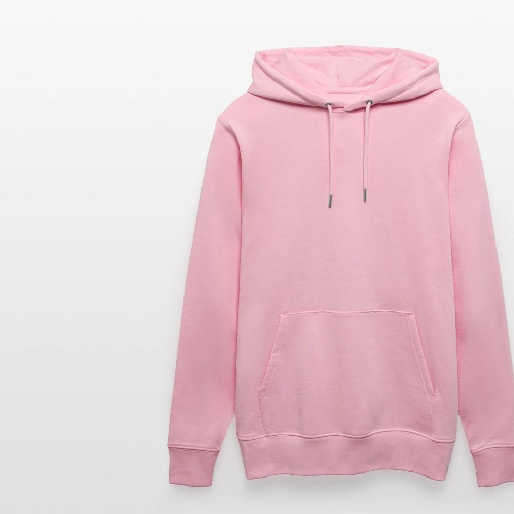 Unisex Organic Hoodie - cotton pink