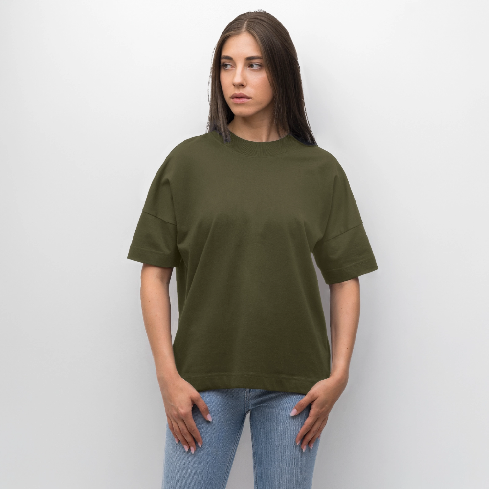 Oversized Tee - khaki