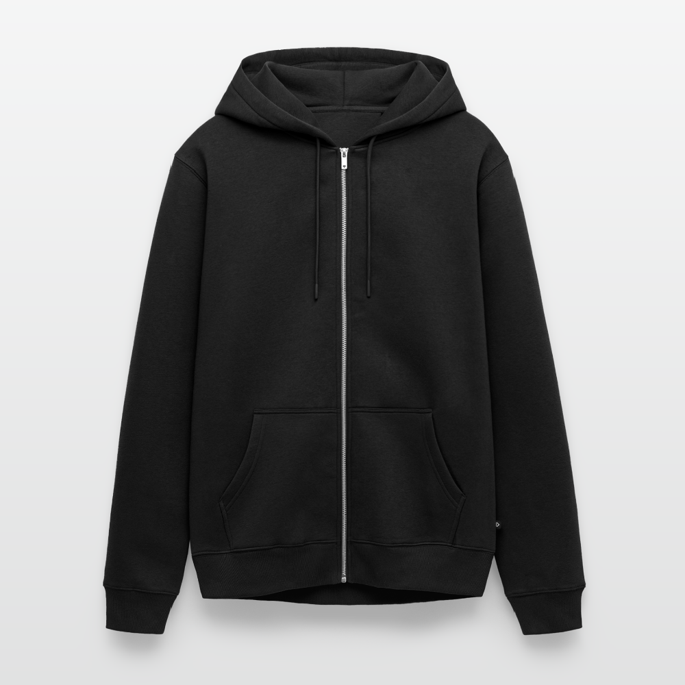 Men's Zip-Up Hoodie - black