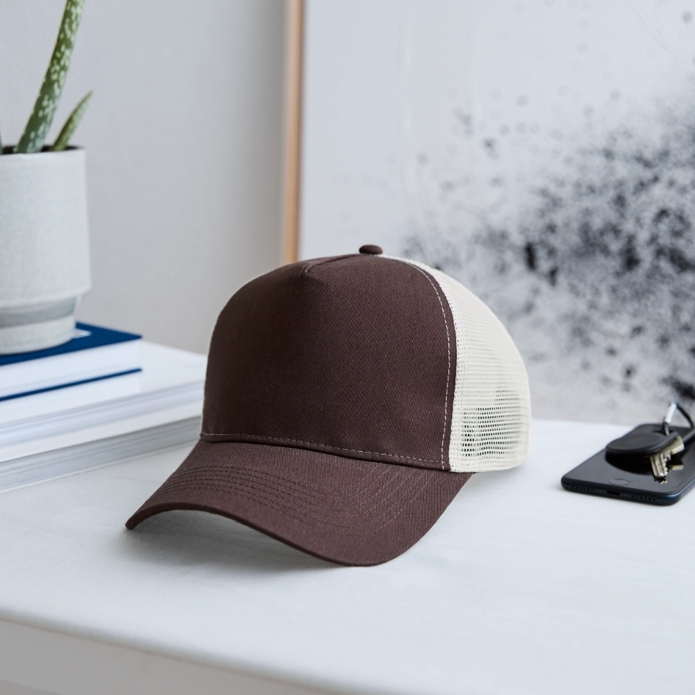 Trucker Cap - brown/beige