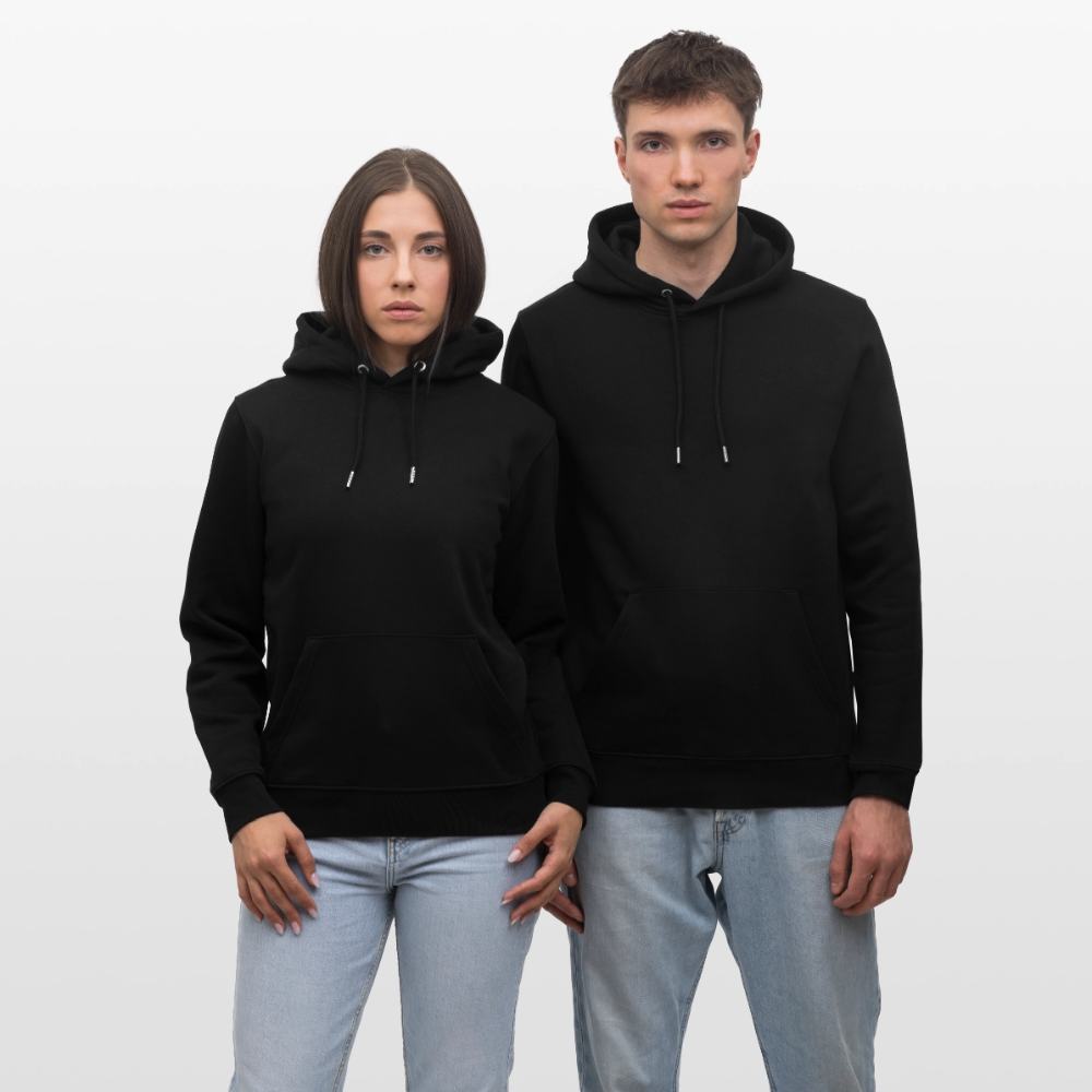 Unisex Organic Hoodie - black